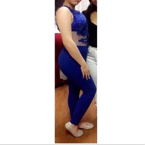 Royal blue One piece outfits